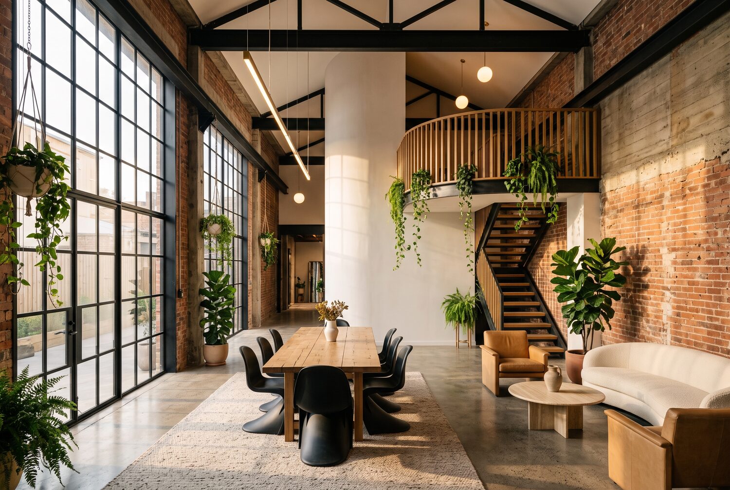 The empty warehouse HQ, master plate